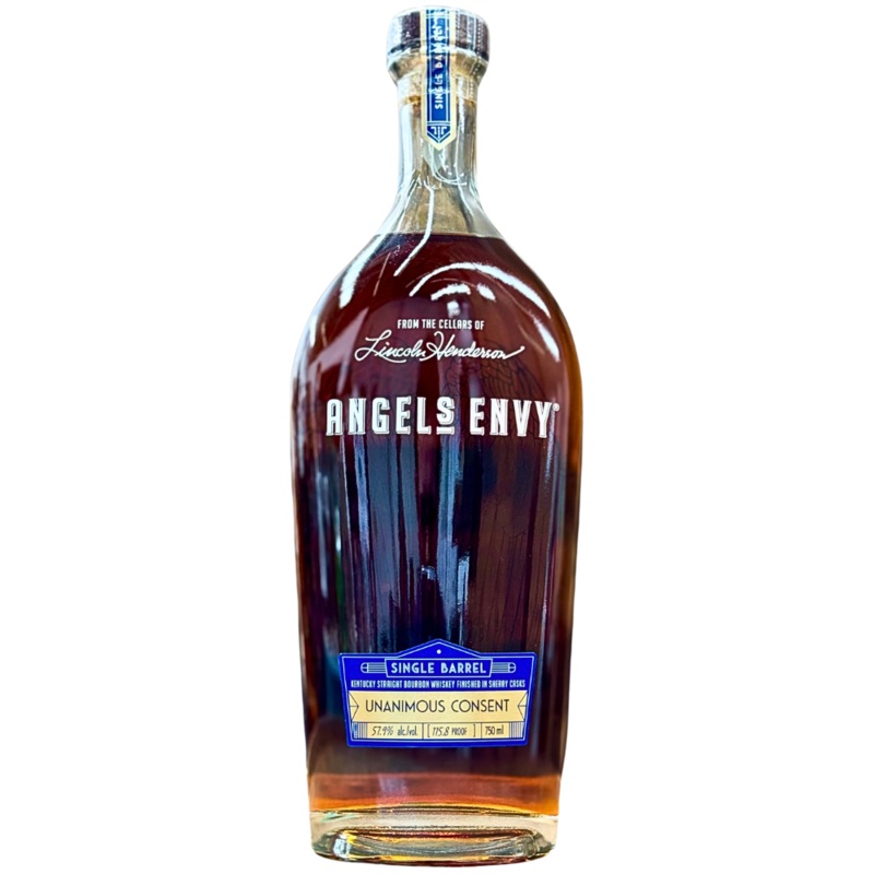 Angel’s Envy Bourbon Single Barrel Finished In Sherry Cask ‘UNANIMOUS CONSENT’