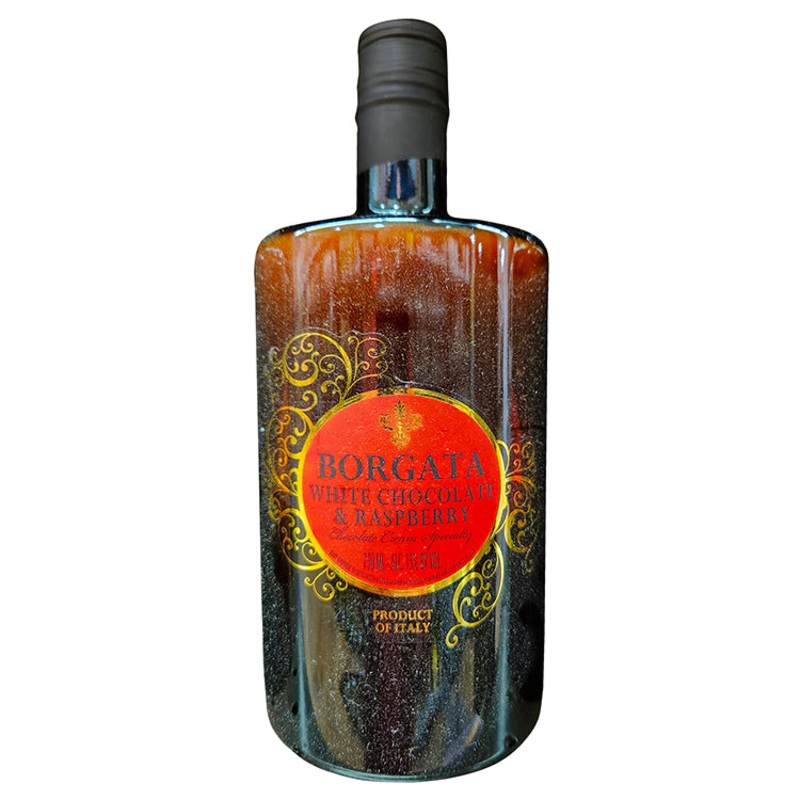 Borgata White Chocolate & Raspberry Liqueur- 750ml