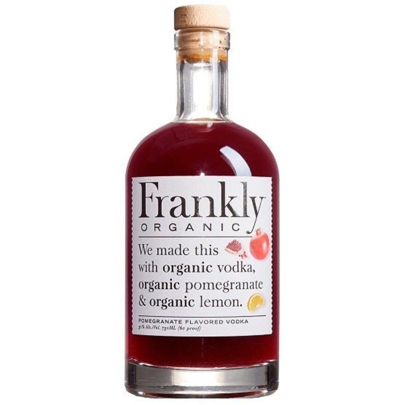 Frankly Organic Pomegranate Vodka 750ml