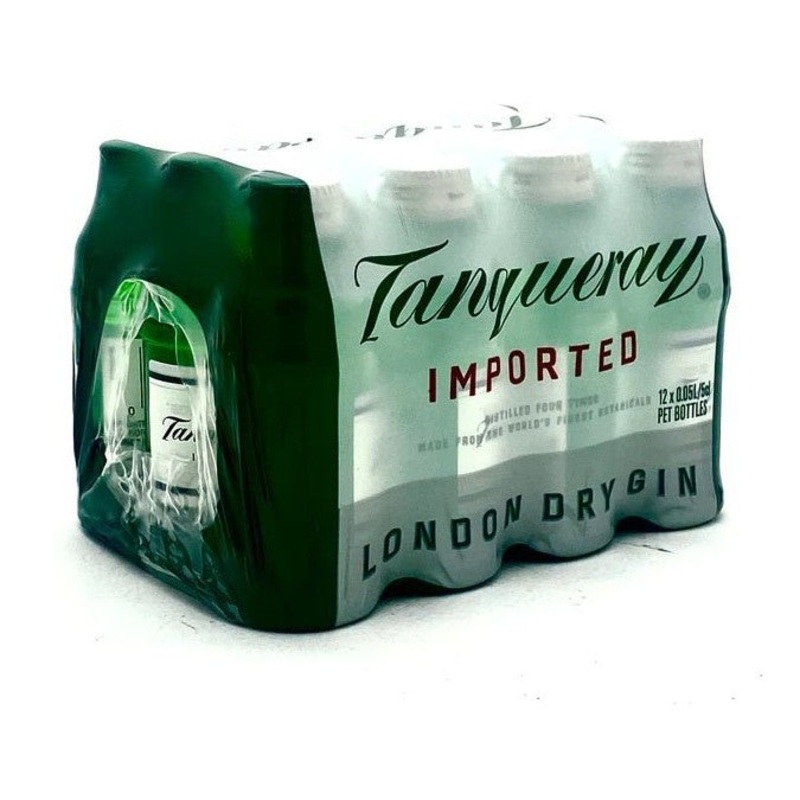 Tanqueray London Dry Gin 12-Pack (50ml)