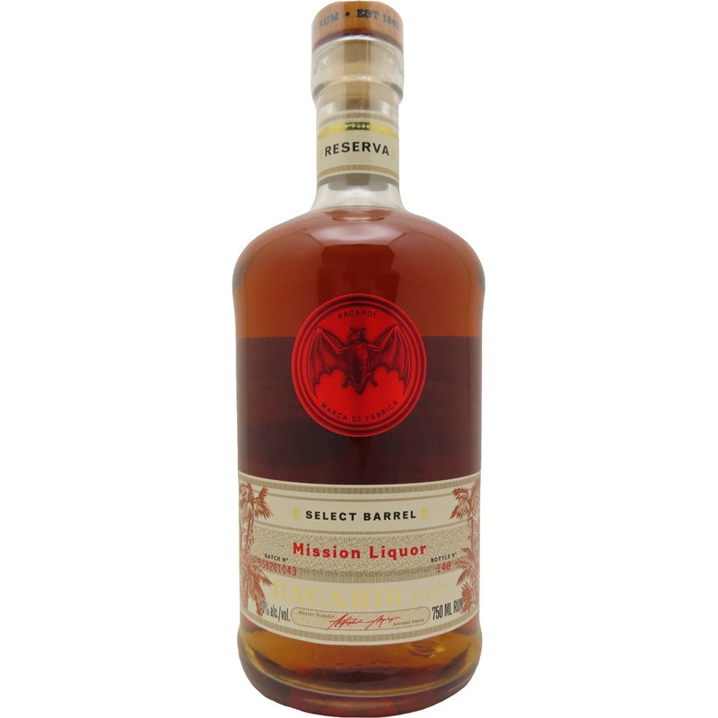 Bacardi Reserva Mission Barrel Select 750ml