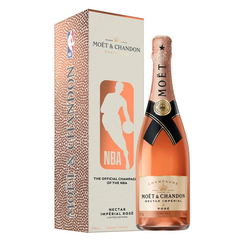 Moet & Chandon Nectar Imperial Rose NBA