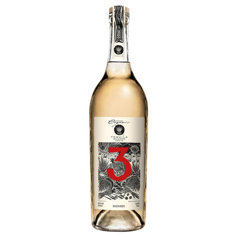 123 Organic Anejo Tequila – 750ml