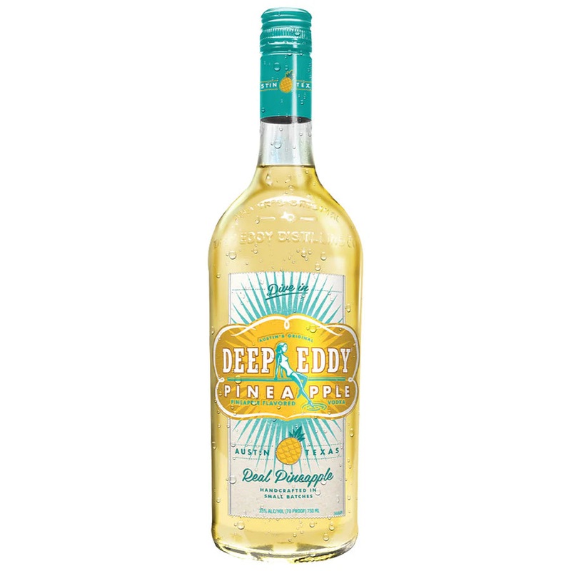 Deep Eddy Real Pineapple Flavored Vodka 750ml