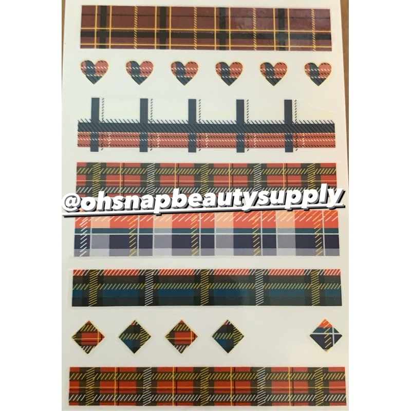***Plaid 409 Sticker