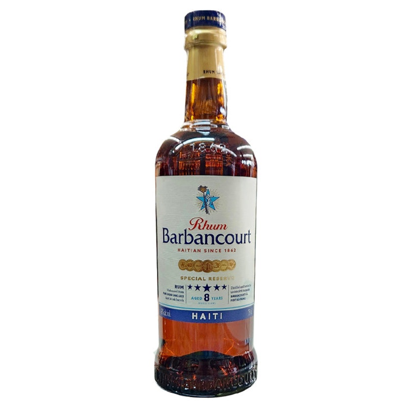 Barbancourt 5 Star 8 Year Haitian Rum – 750ml