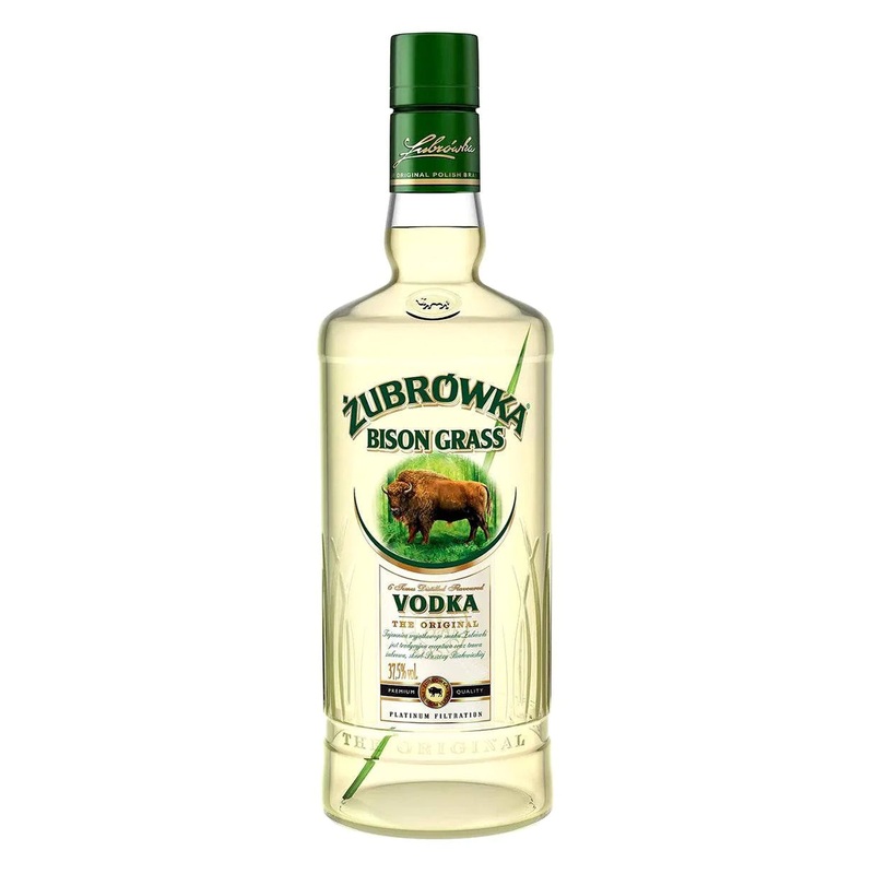 Zubrowka Bison Grass Vodka, Poland (1000ml)