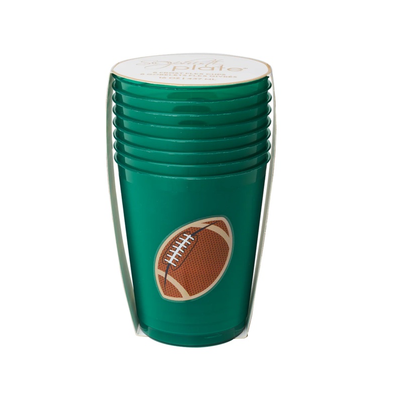 Football Tailgate Frosted Cups