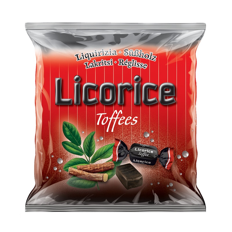 Olympic Bag Toffee Liquorice 300g