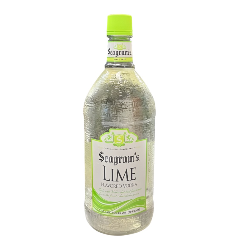 Seagrams Lime Flavored Vodka | 1.75L