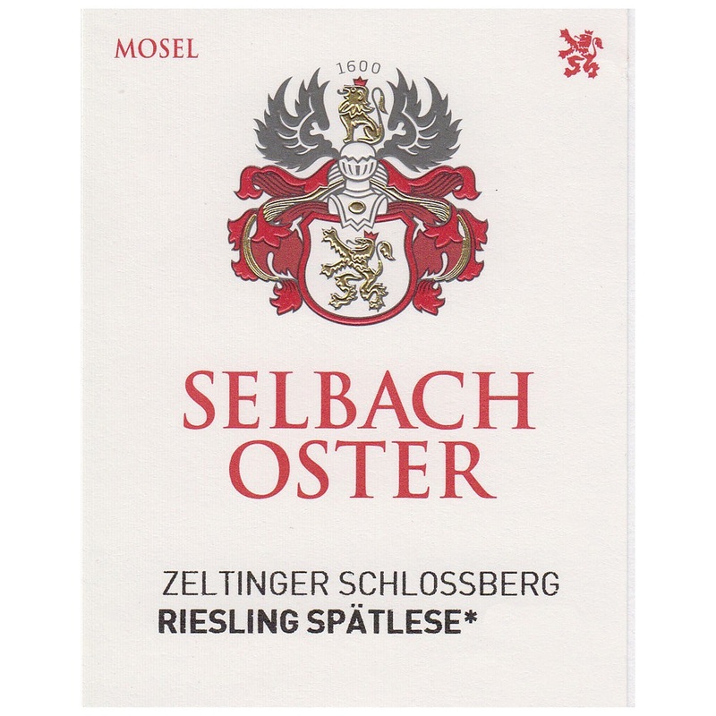 Selbach Oster Zeltinger Schlossberg Riesling Spatlese