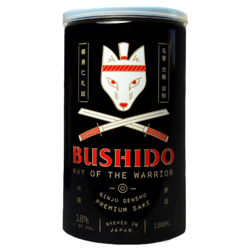 Bushido Premium Japanese Sake, 180mL