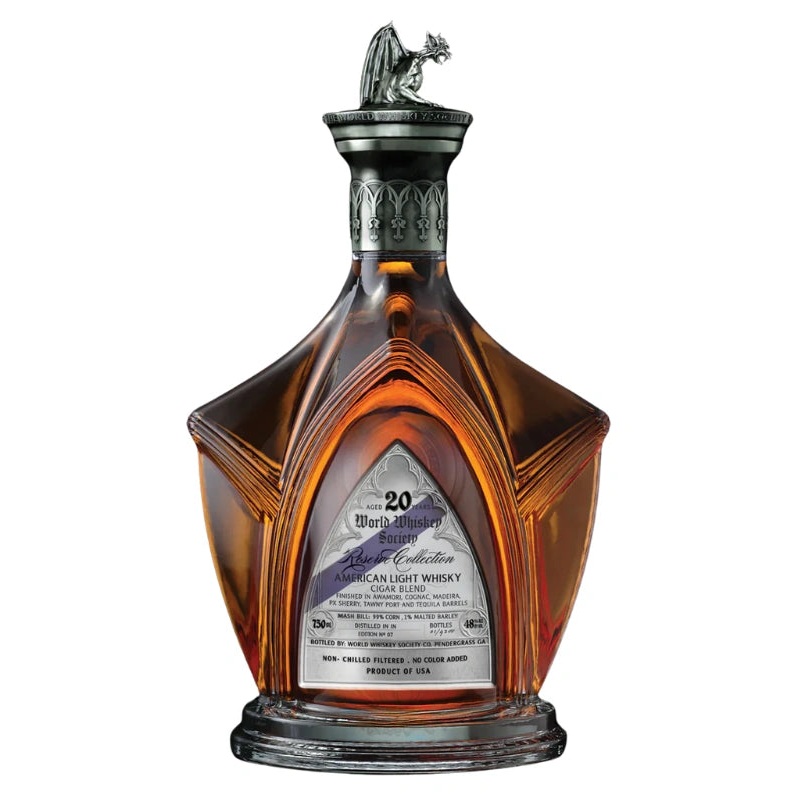 World Whiskey Society 20 Year Cigar Blend American Light Whiskey