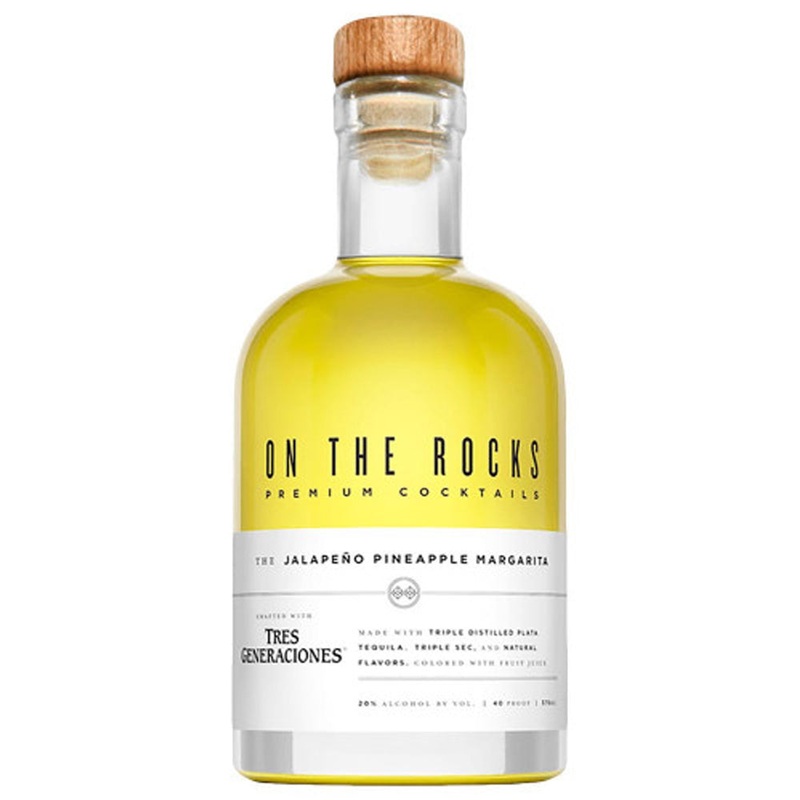 On The Rocks Jalapeno Pineapple Margarita Premium Cocktail – 375ml