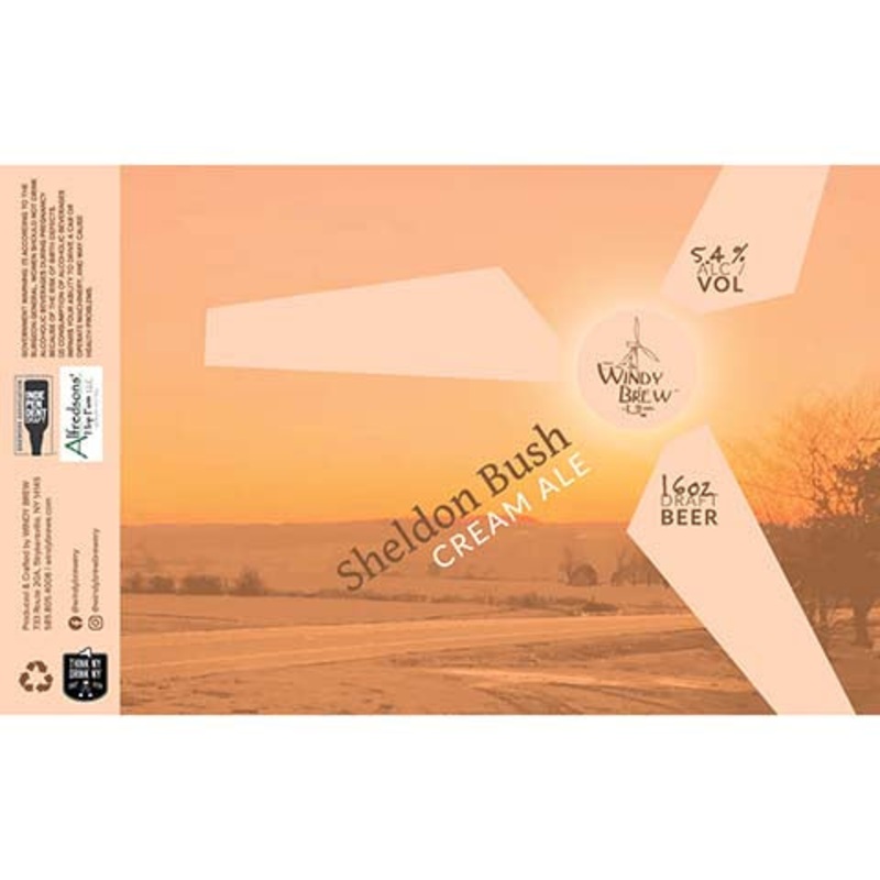 Windy Sheldon Bush Cream Ale