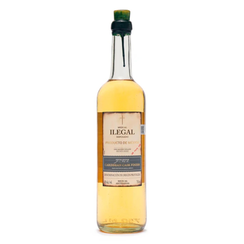 Ilegal Caribbean Cask Finish Reposado Mezcal 750ml