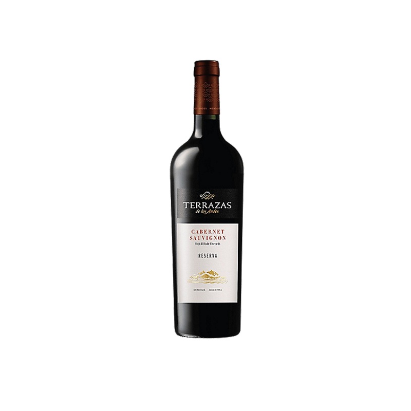 TERRAZAS DE LOS ANDES CABERNET SAUVIGNON RESERVA HIGH ALTITUDE VINEYARDS MENDOZA 2022 750ML
