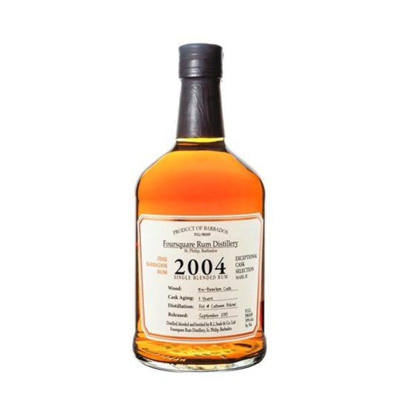 2004 Foursquare Exceptional Cask Selection MARK III 11 Year Old Single Blended Rum 750ml