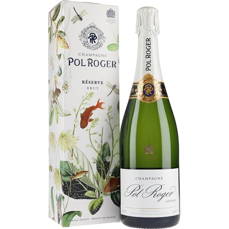 Pol Roger – Champagne Reserve Brut 12.5% 75cl + GB