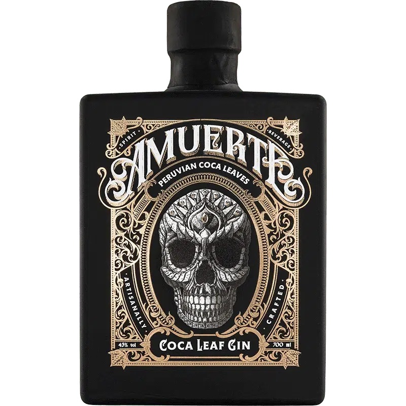Amuerte Coca Leaf Black Edition Gin 700ml