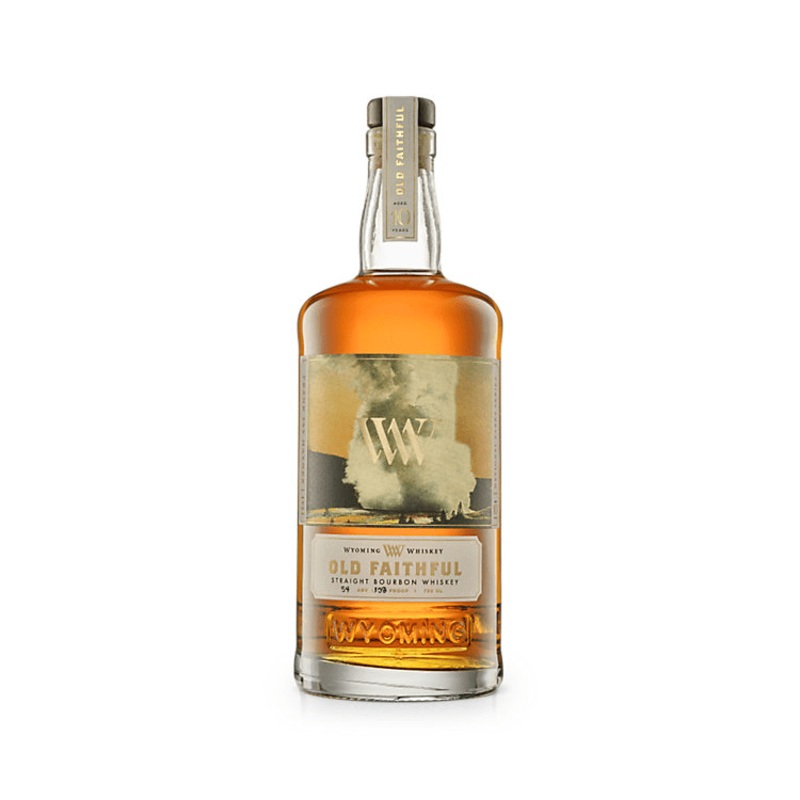 Wyoming Whiskey Straight Bourbon National Park Series Old Faithful 10 Yr 750ml