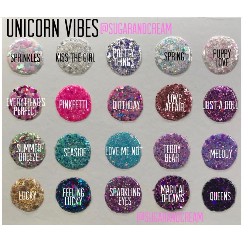 Unicorn Vibes (SET) set of 20 colors