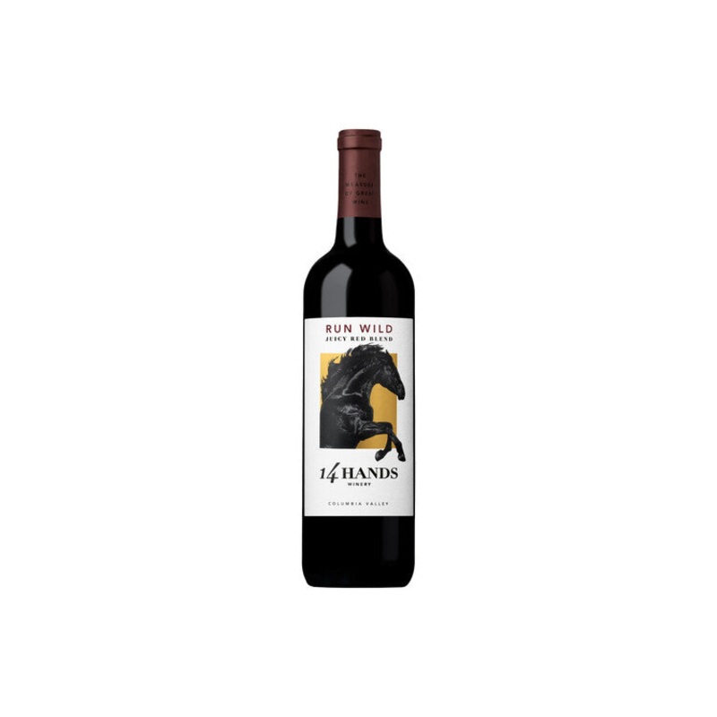 14 HANDS JUICY RED BLEND RUN WILD COLUMBIA VALLEY 750ML