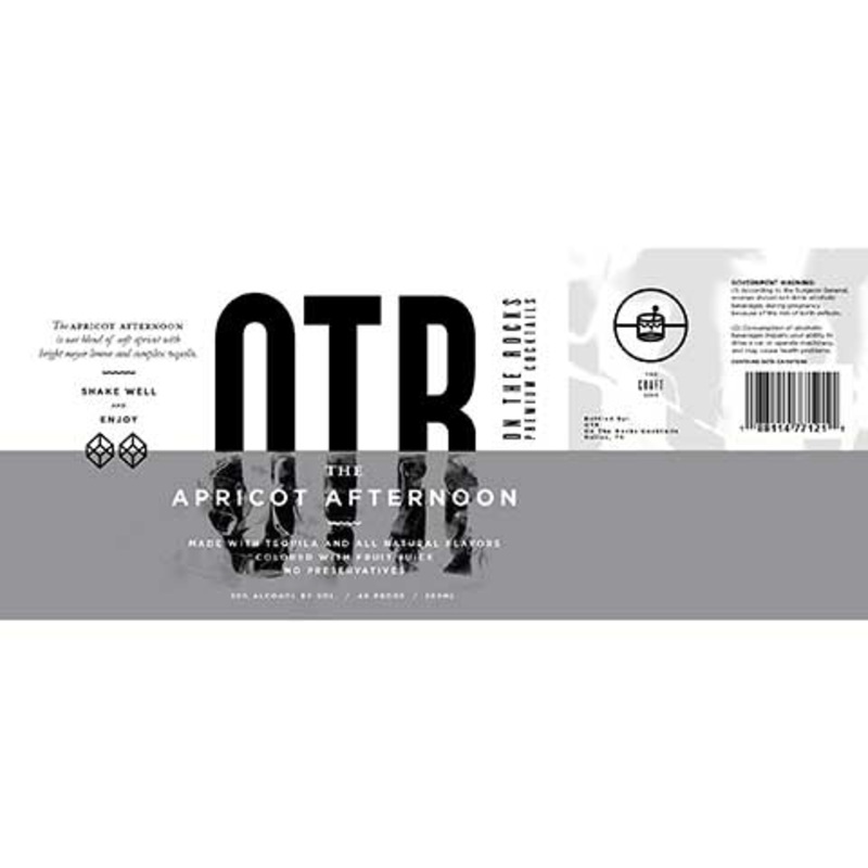 On the Rocks Apricot Afternoon