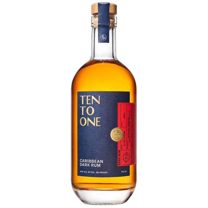 Ten To One Dark Rum 750ML