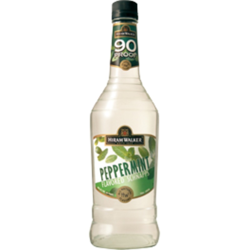 Hiram Walker Peppermint Schnapps 90 Proof 750ml
