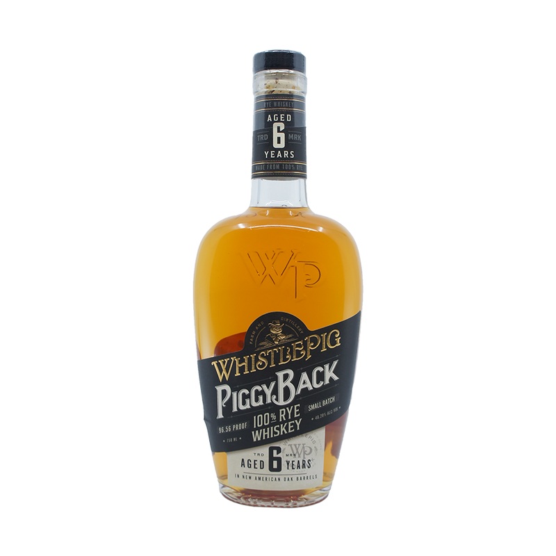 Whistlepig PiggyBack 6 Year Old Rye Whiskey