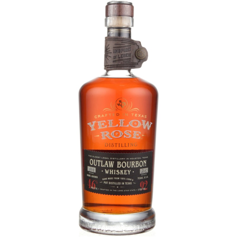 YELLOW ROSE DISTILLING BOURBON OUTLAW 92 750ML