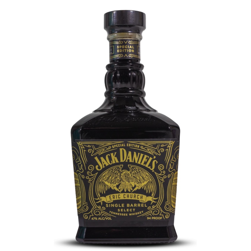 2017 Jack Daniel’s Single Barrel Select Limited Edition Eric Church Tour Whiskey 750ml