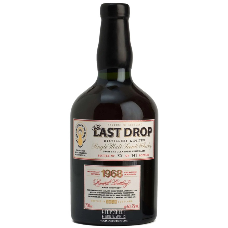 The Last Drop 1968 Glenrothes Cask 13508 Bottle #140