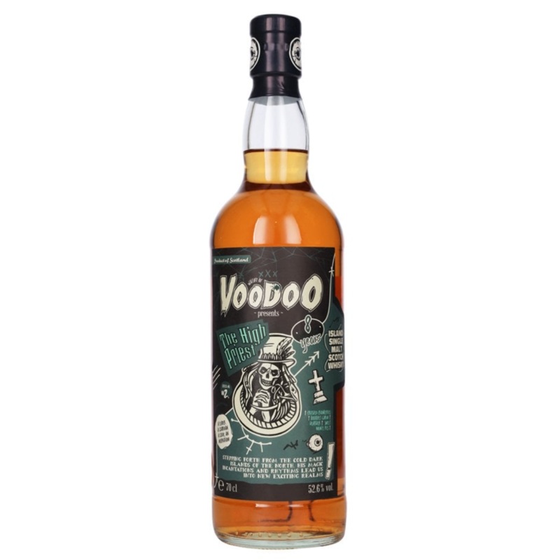 Voodoo The High Priest 8 Year Old Island Single Malt Scotch Whisky – 70cl 52.6%