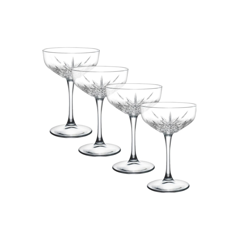 Pasabahce – Timeless Champagne Saucer 270ml (440236) x 4Pcs
