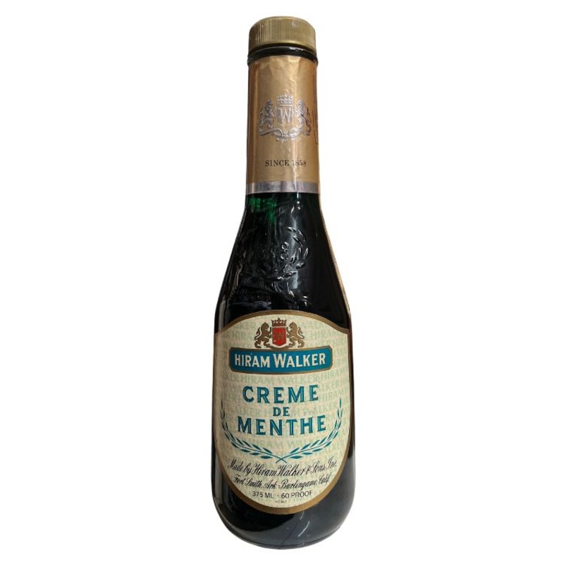 Hiram Walker Creme De Menthe Dark Liqueur – 375ml