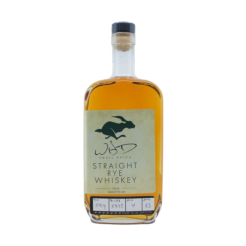Wild Hare Straight Rye Whiskey