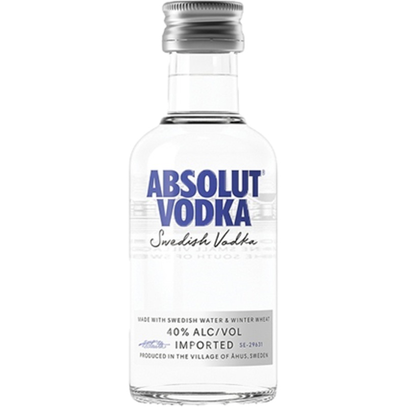 Absolut Blue Miniature 50ml