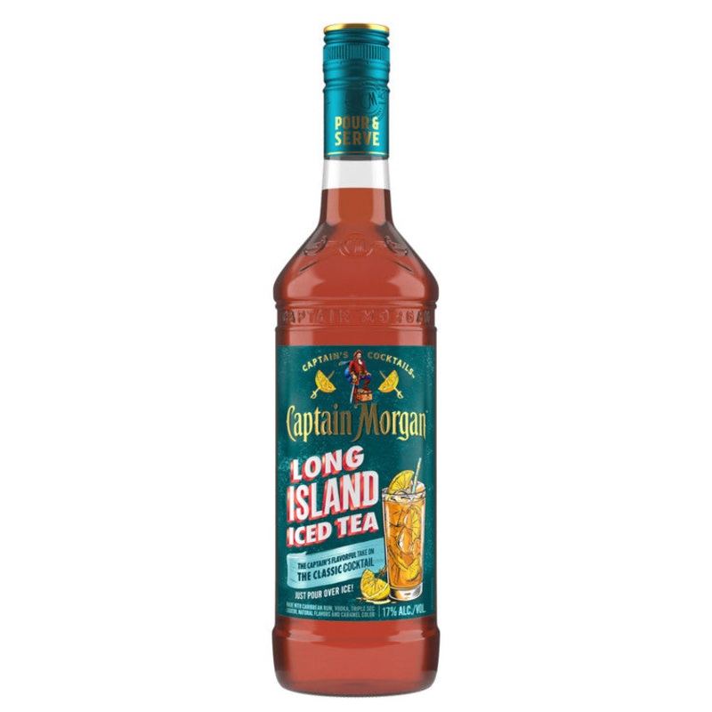 CAPTAIN MORGAN LONG ISLAND ICED TEA 34 750ML