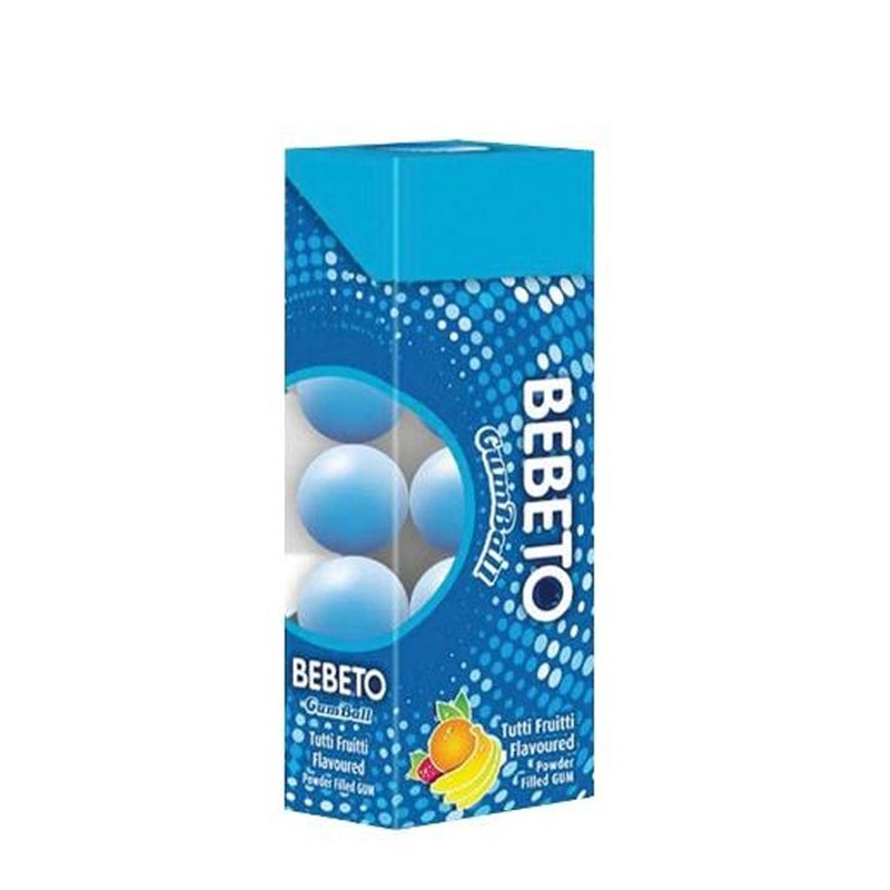 Bebeto Gumball Tutti Frutti 1 Box (12x25g)