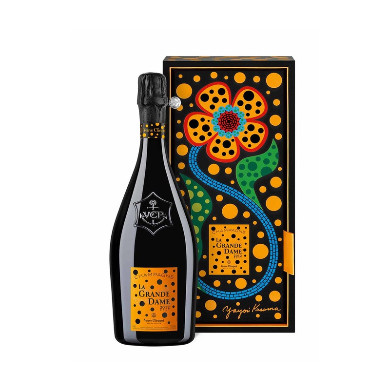 Veuve Clicquot La Grande Dame Yayoi Kusama Limited Edition In Gift Box 750ml