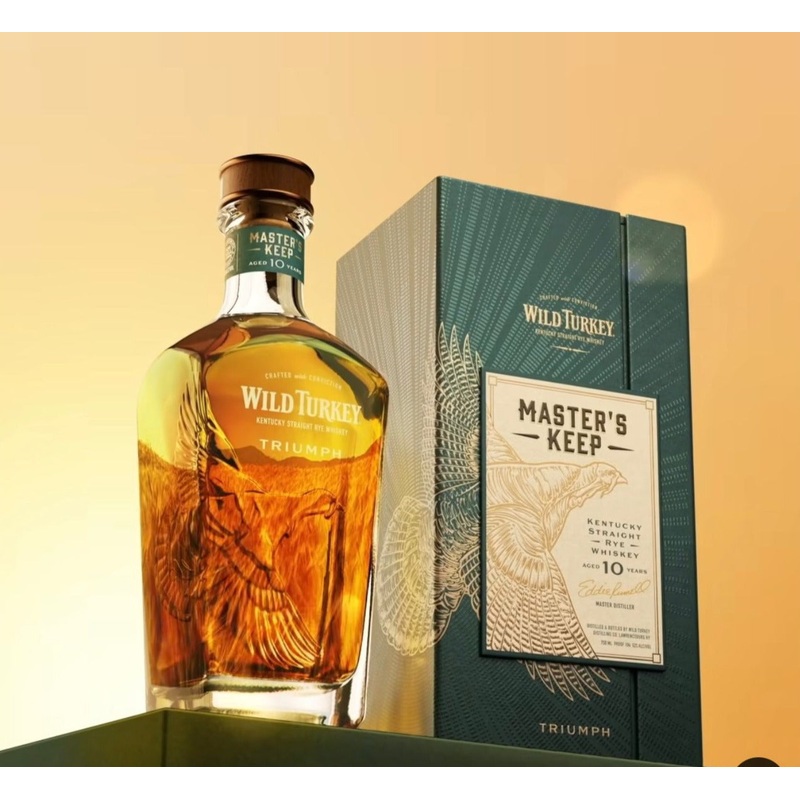 Wild Turkey Master’s Keep Triumph Kentucky Straight Rye Whiskey 750ml