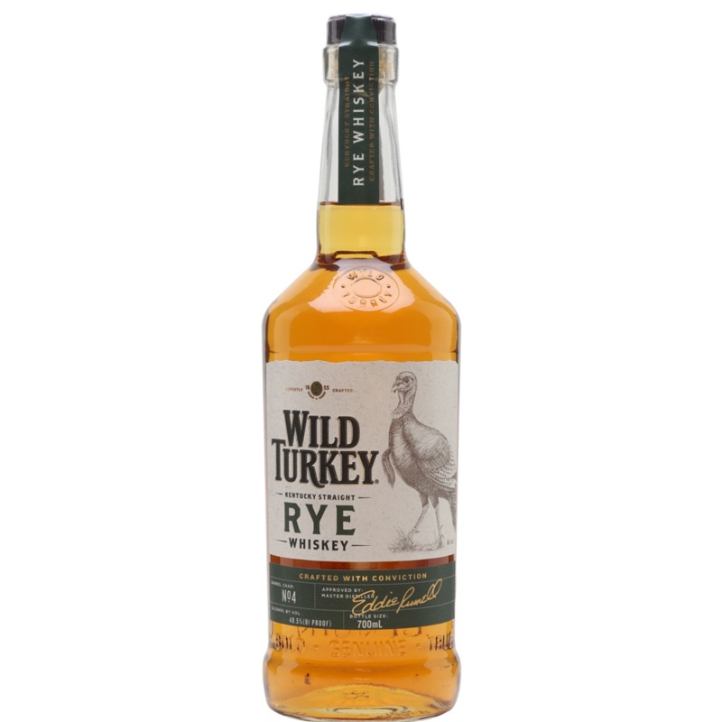 Wild Turkey Straight Rye 40.5% 70cl