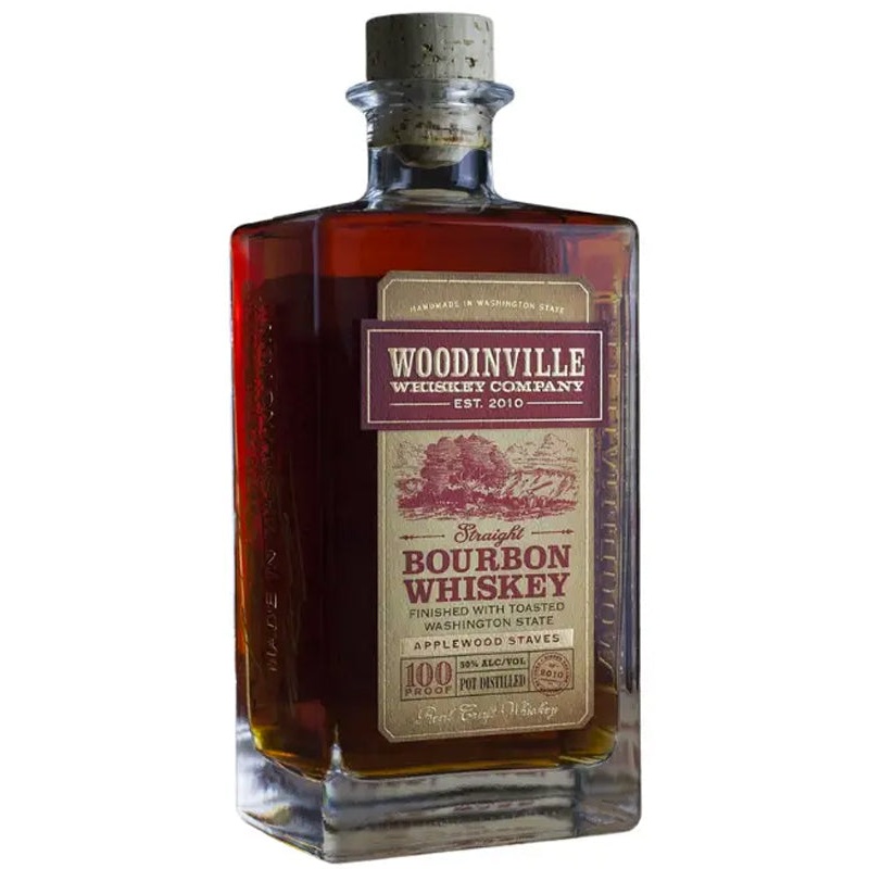 Woodinville Toasted Applewood Finished Bourbon Whiskey