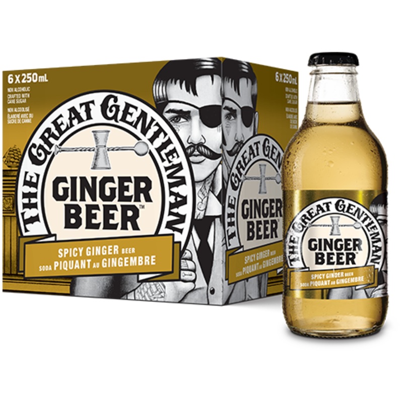 THE GREAT GENTLEMAN SPICY GINGER 6 BOTTLES