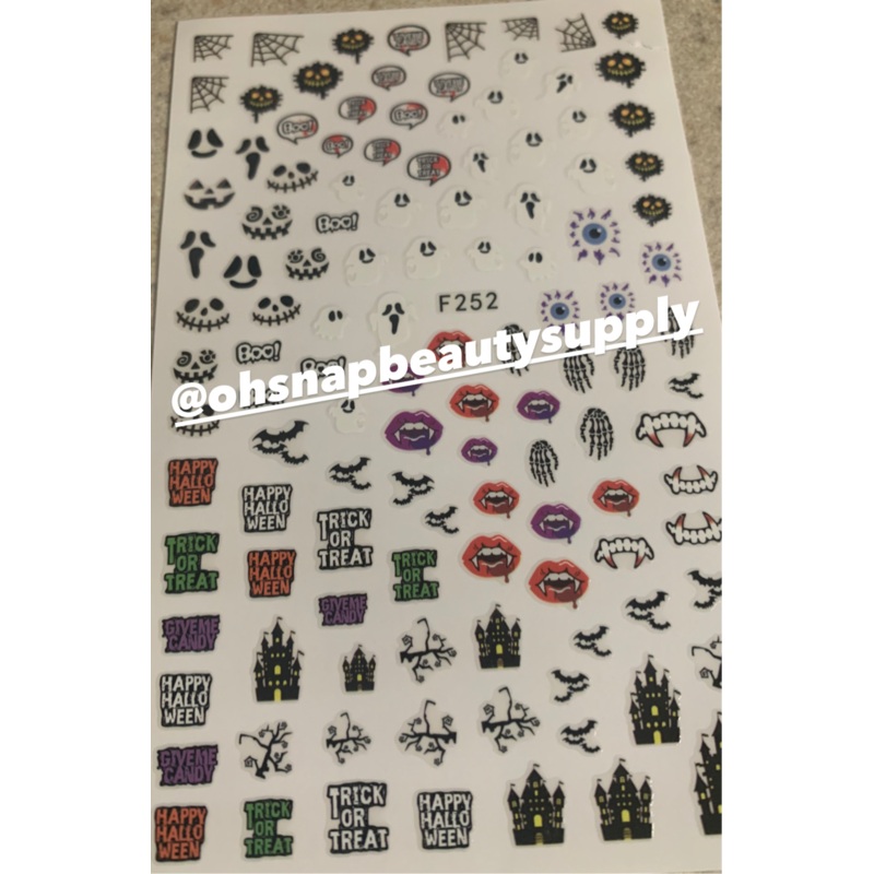 Halloween F252 Sticker