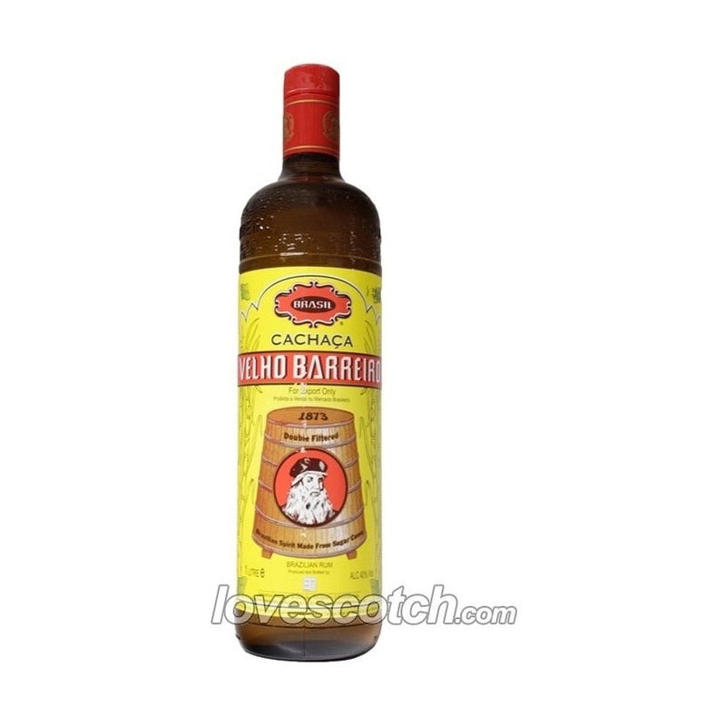 Velho Barreiro Cachaca Brazilian Rum (1 Liter).