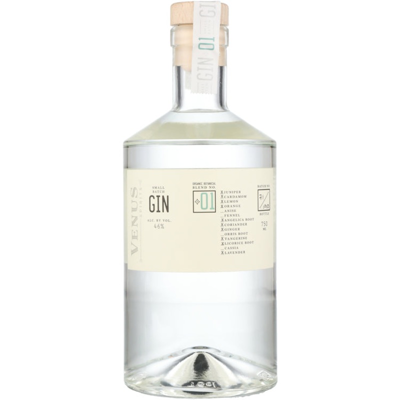 VENUS SPIRITS SMALL BATCH GIN BLEND #1 92 750ML