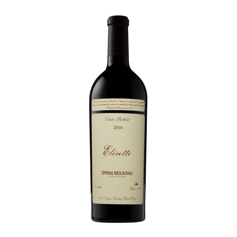 2016 Spring Mountain Elivette Vineyard Proprietary Red Blend 750ml